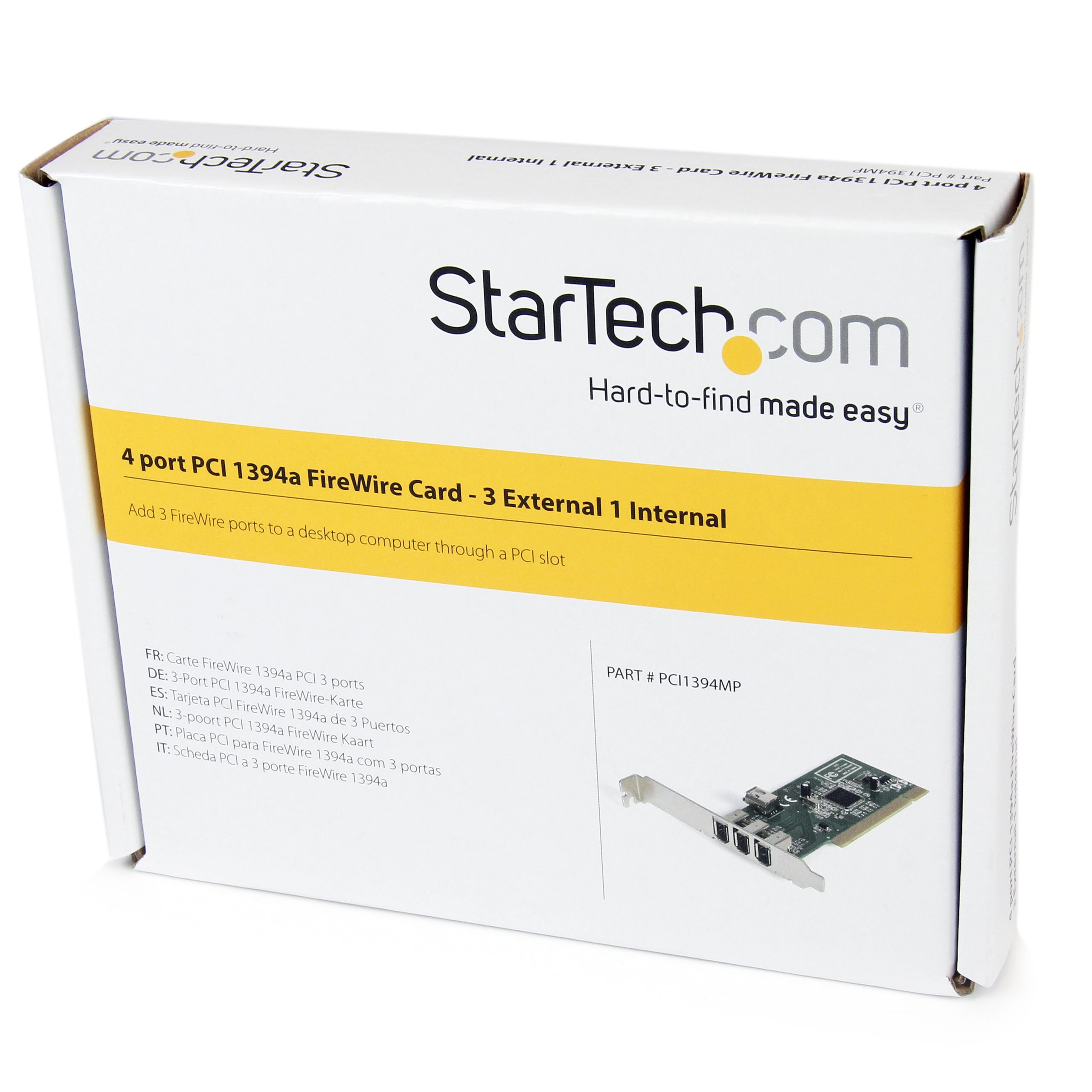 startech-com-pci1394mp-carte-pci-vers-4-ports-firewire-400 image 5