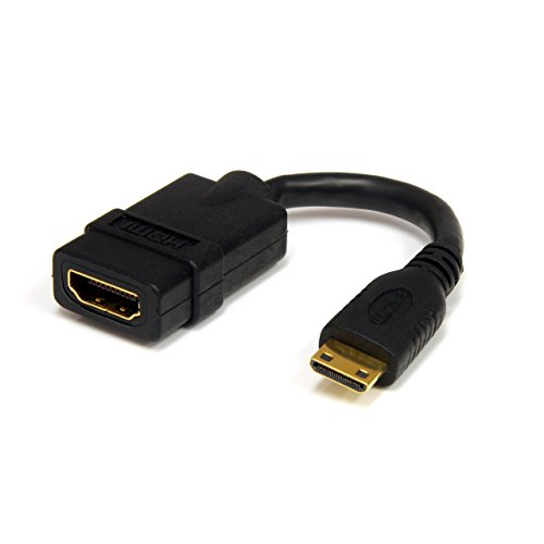 startech-com-hdacfm-adaptateur-mini-hdmi-vers-hdmi-12-7-cm-4k-30hz-noir image 6