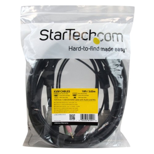startech-com-usbdvi4n1a10-c-ble-kvm-usb-dvi-4-en-1-audio-micro-3m image 8