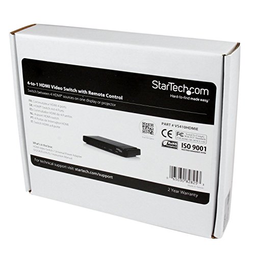 startech-com-vs410hdmie-switch-hdmi-4-ports-haute-vitesse-avec-t-l-commande image 6