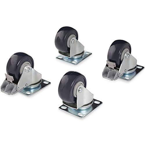 startech-com-4postcaster-kit-4-roulettes-pivotantes-pour-rack-4-montants-200-kg image 6