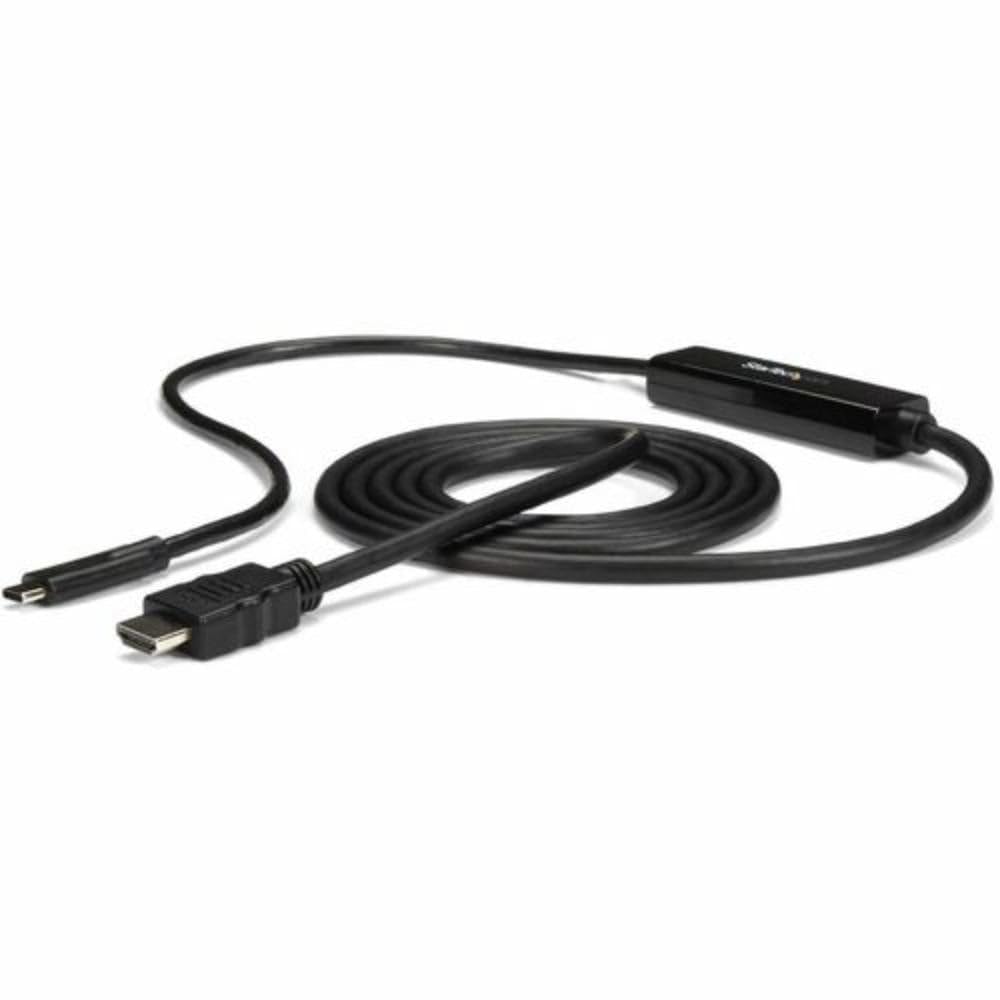 startech-com-c-ble-vid-o-usb-c-vers-hdmi-2-0-1m-4k-60hz-blanc image 3
