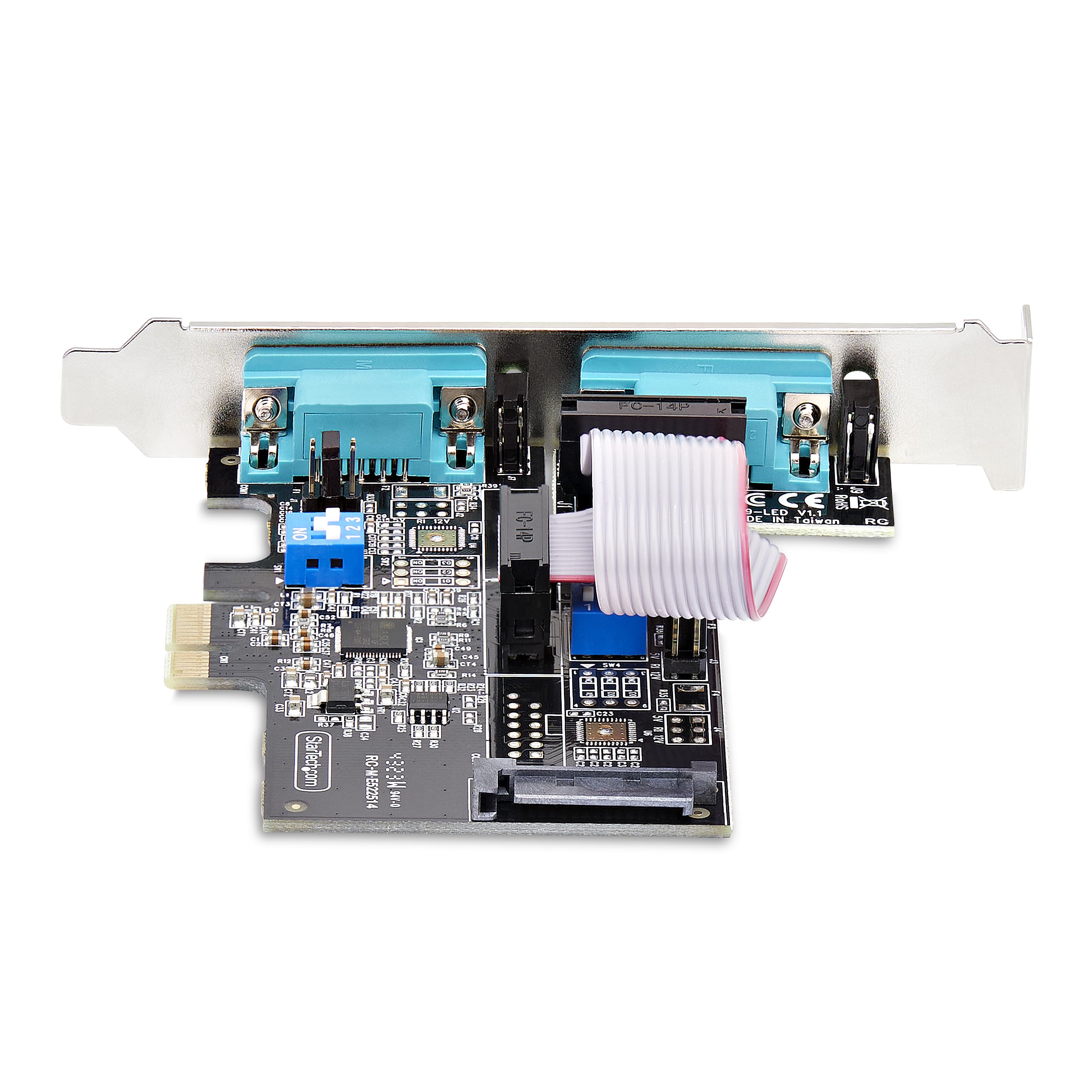startech-com-2s232422485-pc-card-carte-pcie-2-ports-rs232-422-485-db9 image 4