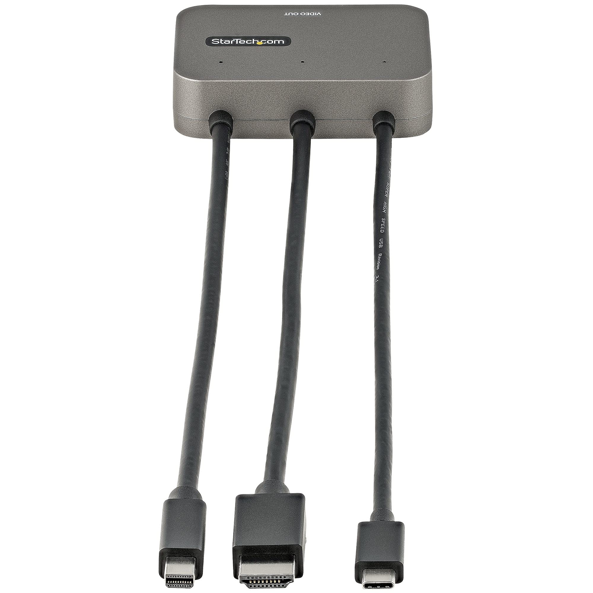 startech-com-adaptateur-multiport-3-en-1-usb-c-hdmi-mini-dp-vers-hdmi-4k-60hz image 4