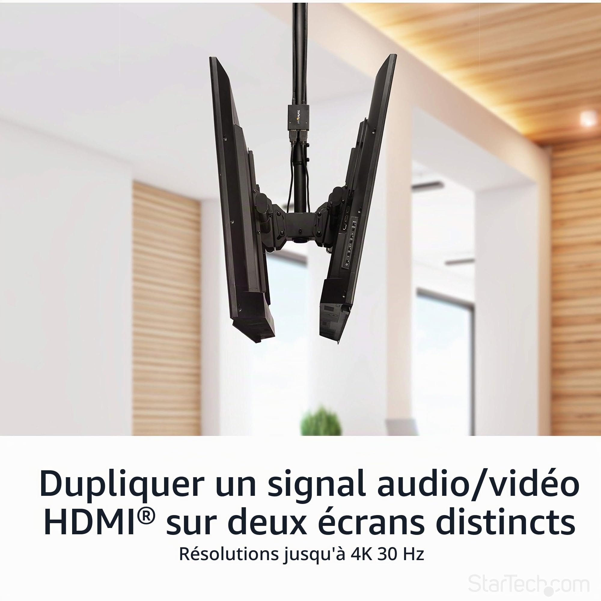 startech-com-st122hd4ku-r-partiteur-hdmi-1-vers-2-4k-30-hz image 4
