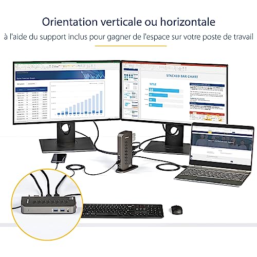 startech-com-st12mhdlan-station-d-accueil-hybride-usb-c-usb-a-double-4k-displayl image 7