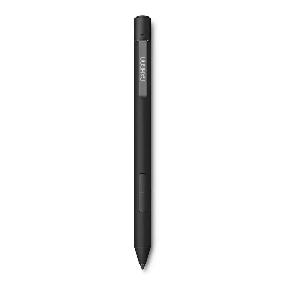wacom-bamboo-ink-plus-stylet-actif-noir-4096-niveaux-usb-c image 1
