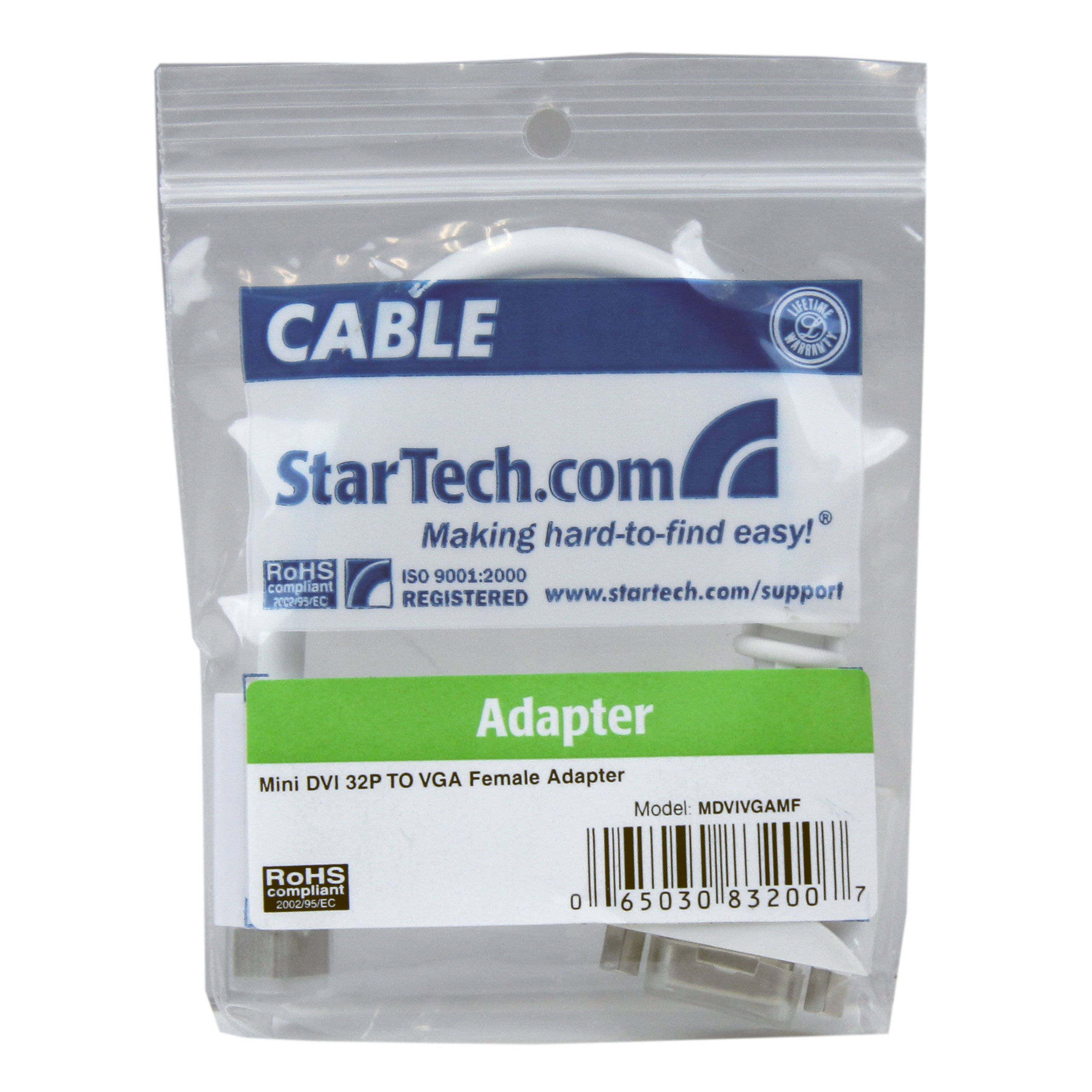 startech-com-st12mhdlan-series-c-ble-adaptateur-mini-dvi-vers-vga-pour-macbook-e image 2