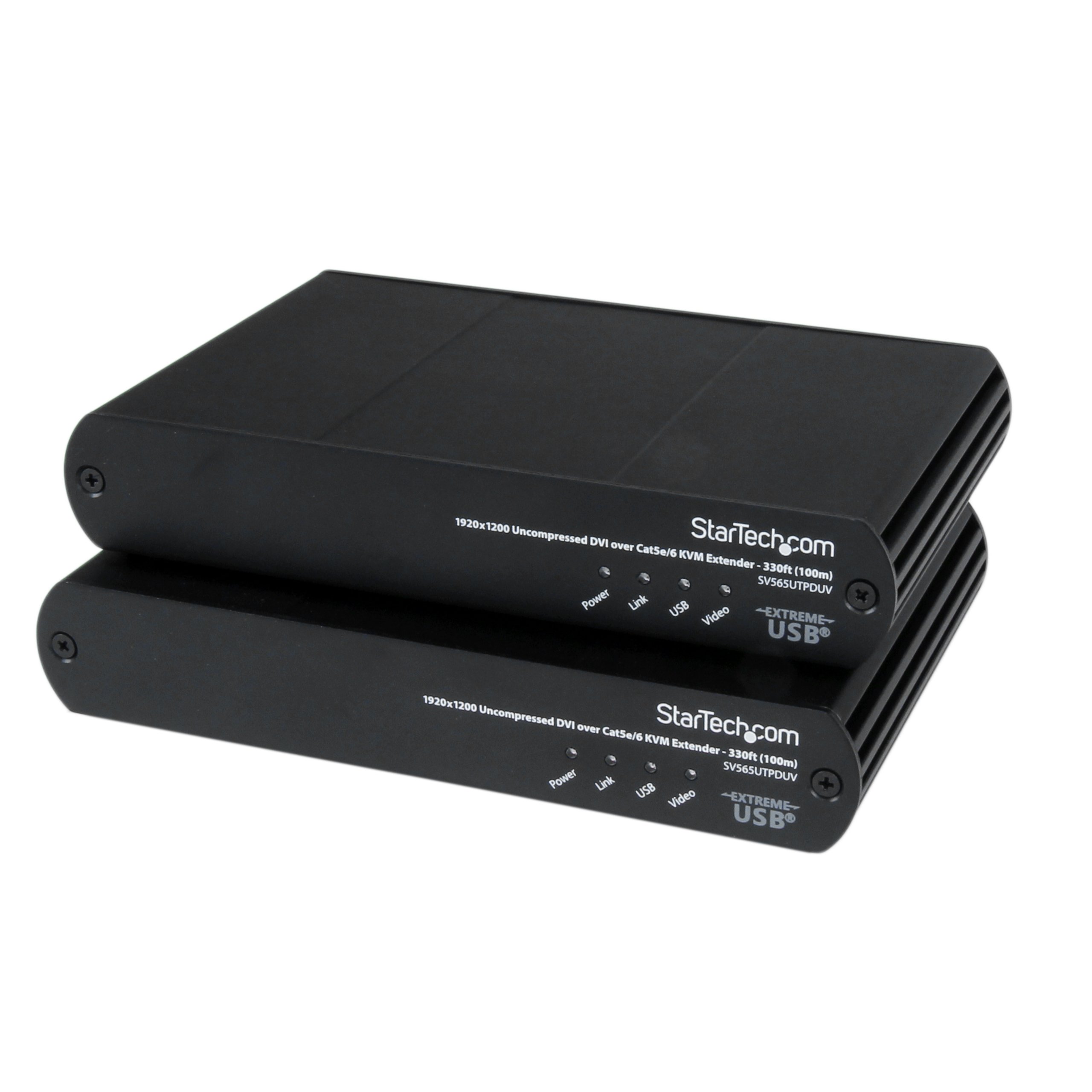 startech-com-sv565utpduv-extendeur-console-kvm-usb-dvi-sur-cat5e-6-100-m image 1