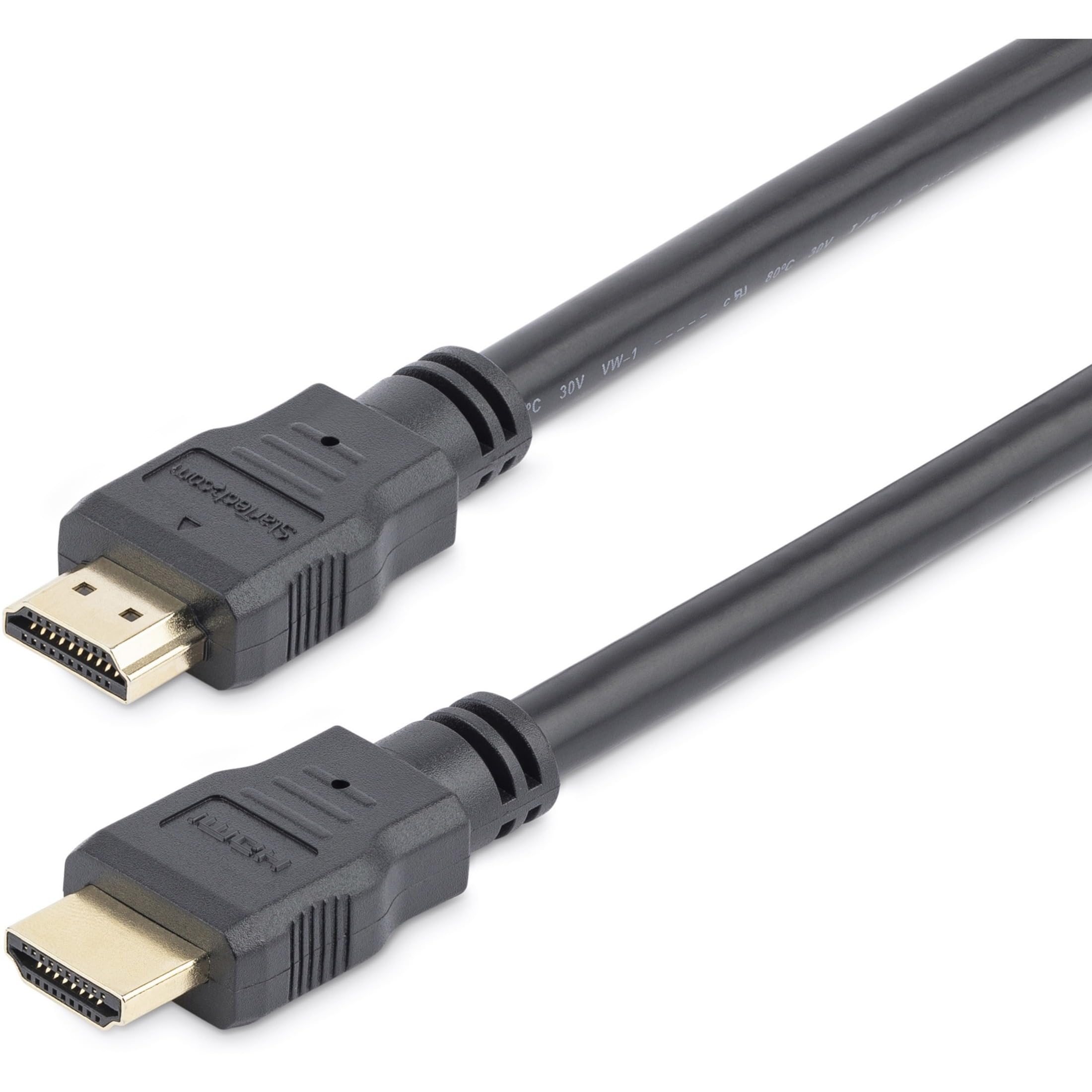 startech-com-hdmm2m-c-ble-hdmi-2m-4k-30hz-m-le-vers-m-le-noir image 1