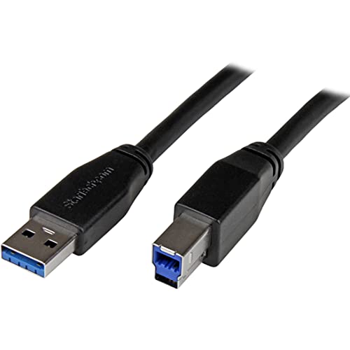 startech-com-c-ble-usb-3-0-actif-a-vers-b-10-m-noir-usb3sab10m image 5