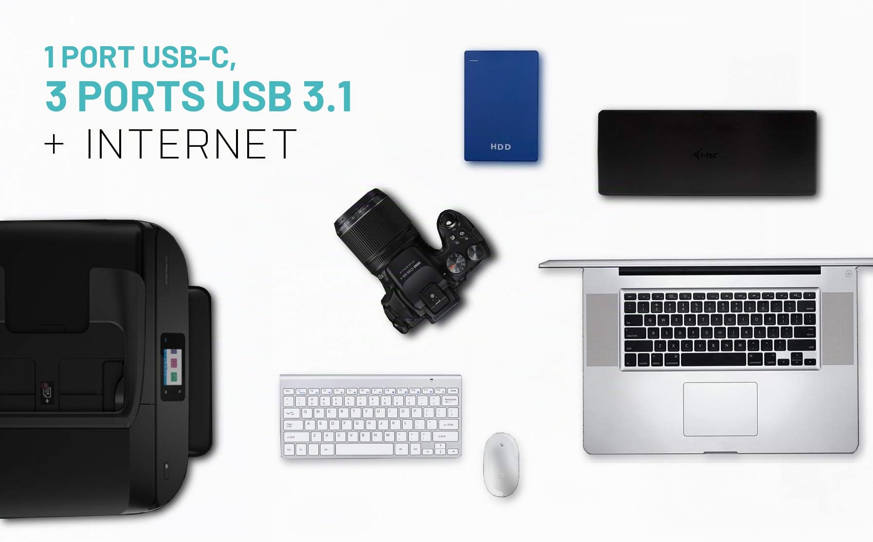 i-tec-usb-c-triple-4k-station-d-accueil-2x-displayport-hdmi-ethernet-85w image 4