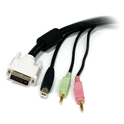 startech-com-usbdvi4n1a10-c-ble-kvm-usb-dvi-4-en-1-audio-micro-3m image 7