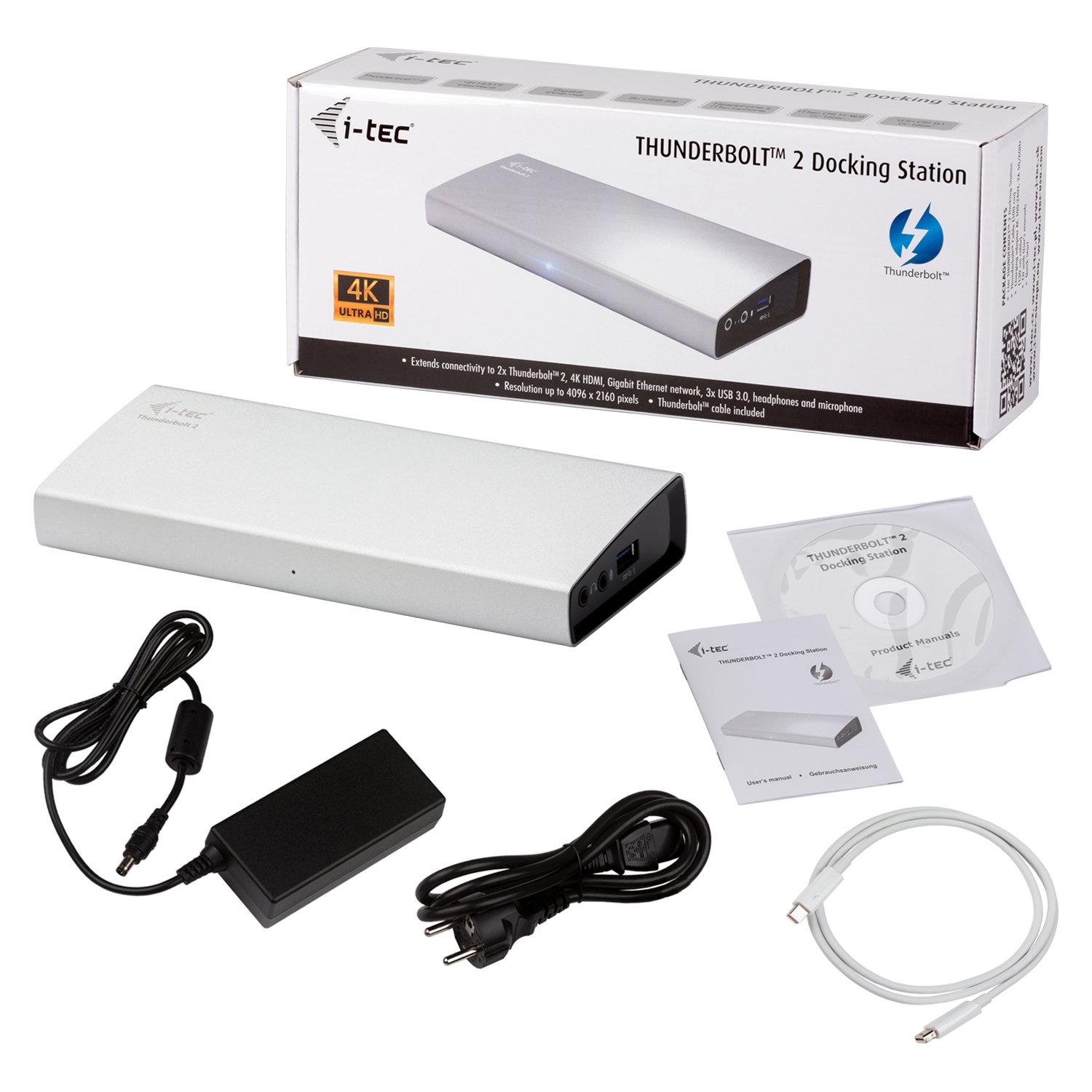 i-tec-station-d-accueil-thunderbolt-2-2x-thunderbolt-hdmi-4k-glan-3x-usb-3-0-aud image 8