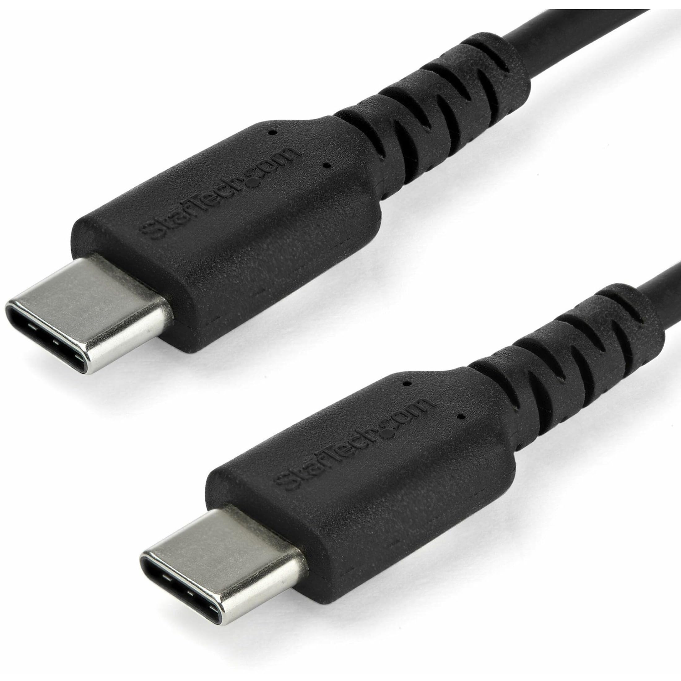 startech-com-c-ble-usb-c-vers-usb-c-1-m-60w-usb-2-0-noir image 1