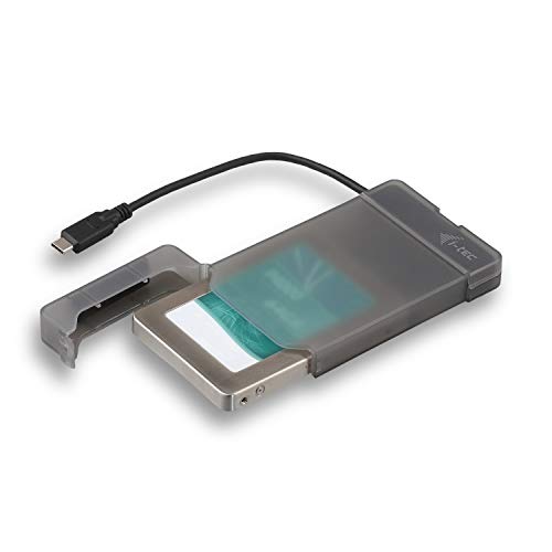 i-tec-c31mysafeu313-protection-pour-disque-dur-usb-usb-c-vers-sata-ii-noir-gris image 8