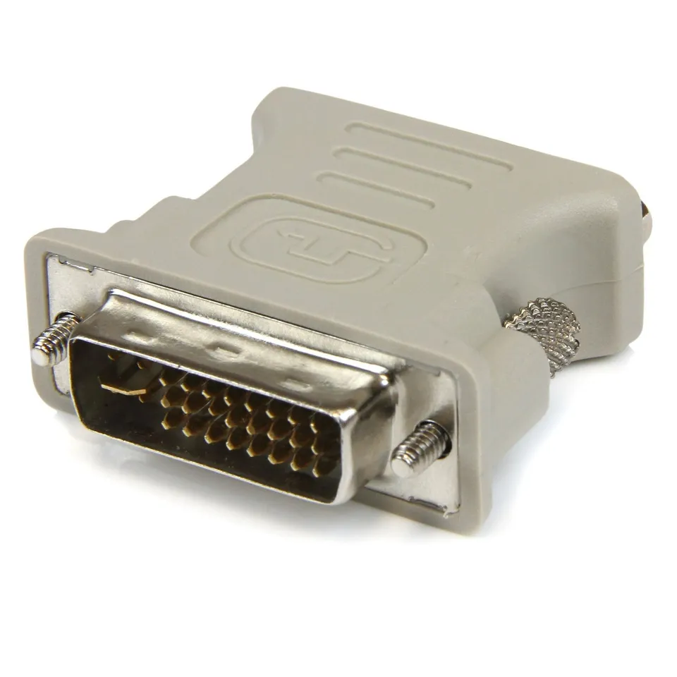 startech-com-st12mhdlan-series-adaptateur-dvi-i-m-le-vers-vga-femelle-dvivgamf image 1