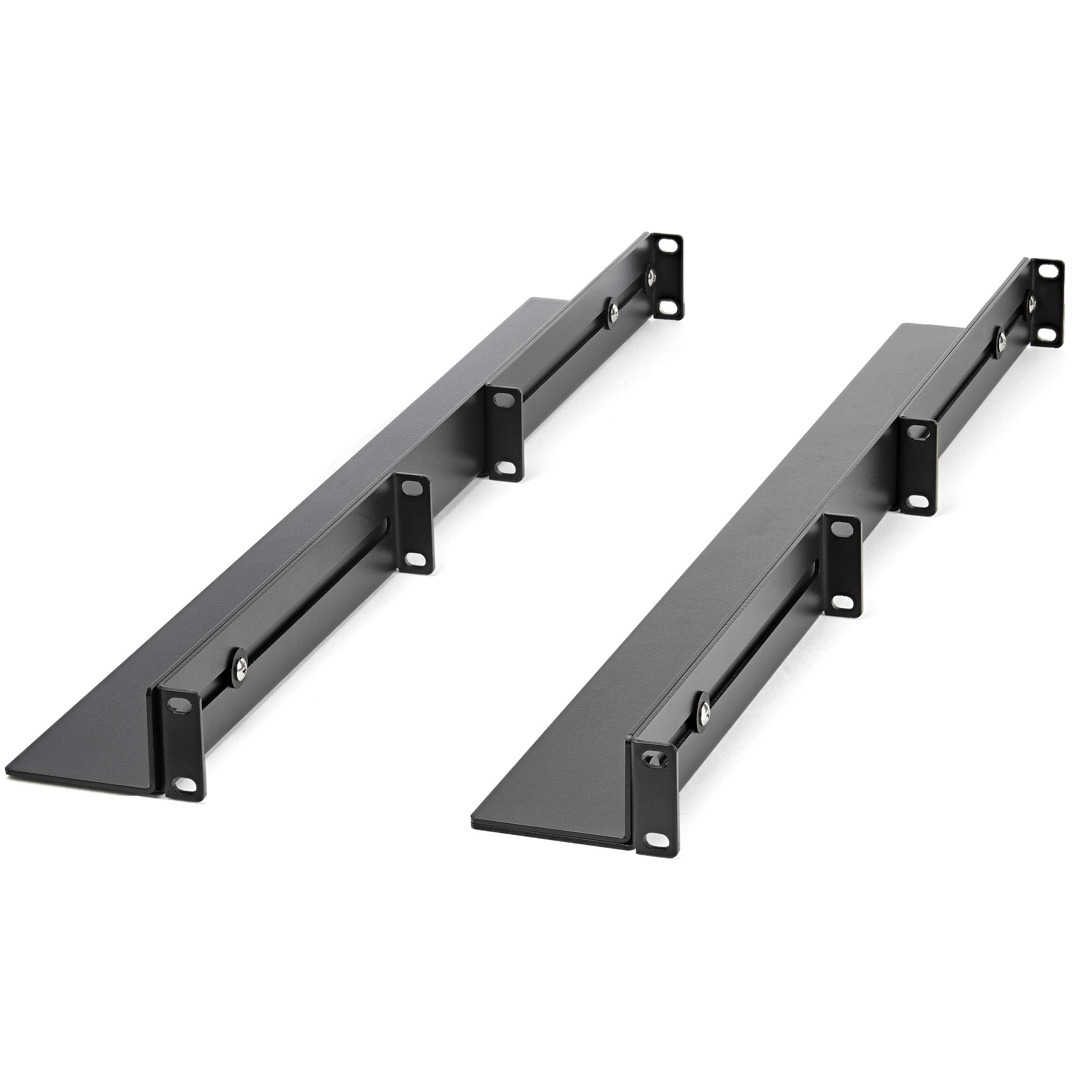 startech-com-unirails1ub-rails-rack-1u-4-montants-19-61-91-4-cm-90-kg image 1