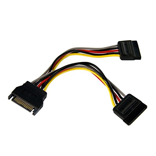startech-com-pyo2sata-c-ble-r-partiteur-alimentation-1x-sata-vers-2x-sata-15-2-c image 3