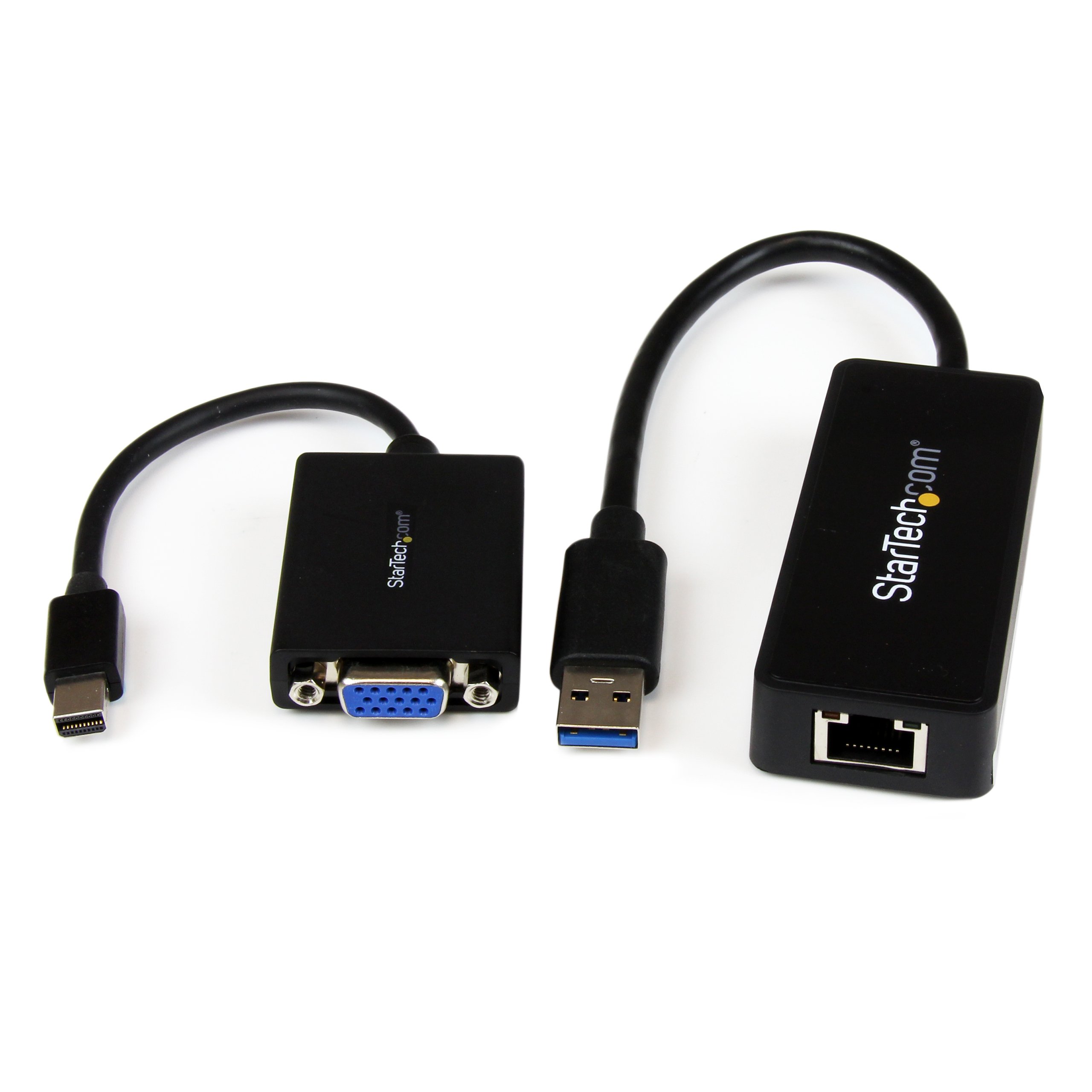 startech-com-lenx1mdpugbk-kit-adaptateur-mini-dp-vers-vga-usb-3-0-vers-gigabit-e image 2