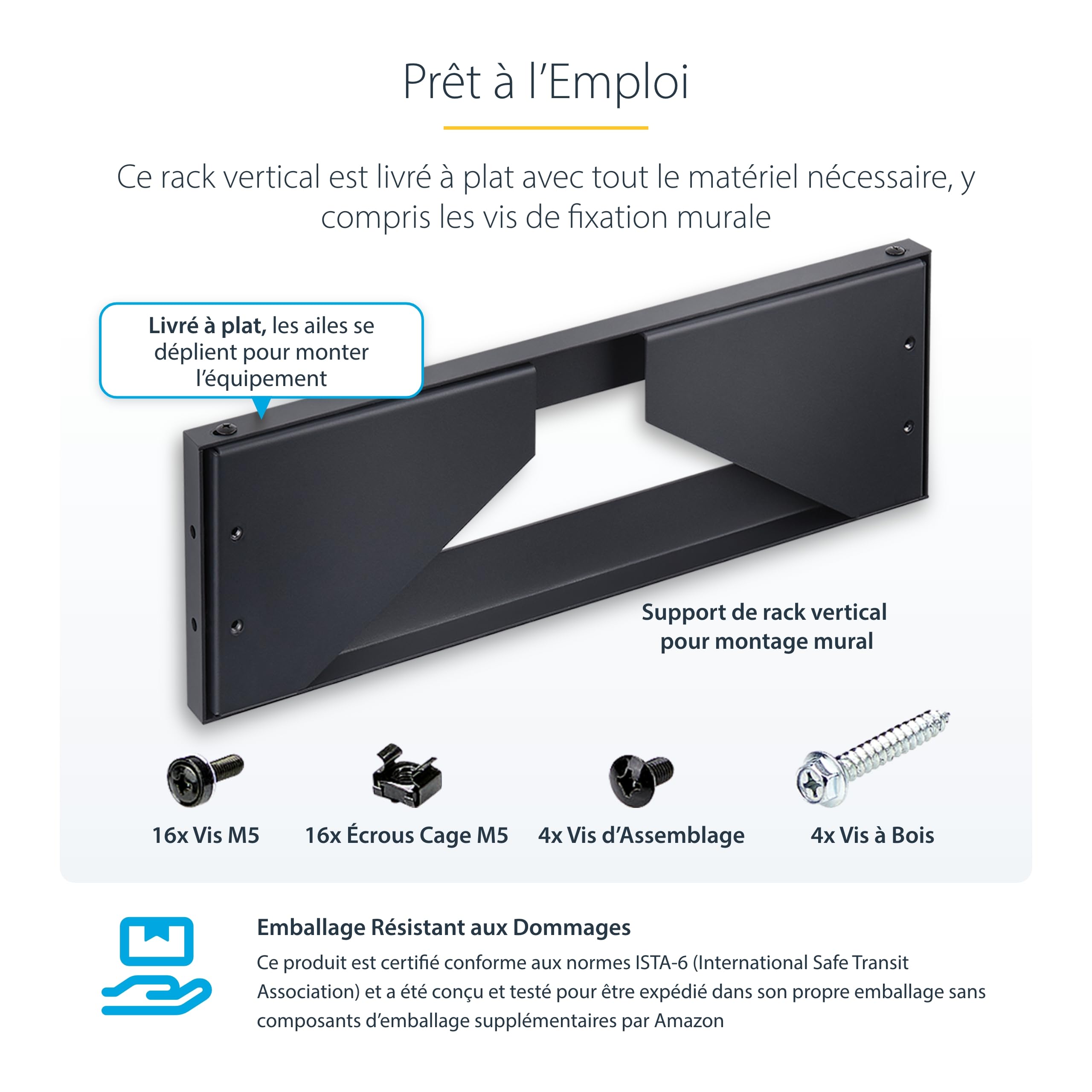 startech-com-support-mural-vertical-4u-rack-19-55kg-rk419wallv-n image 5