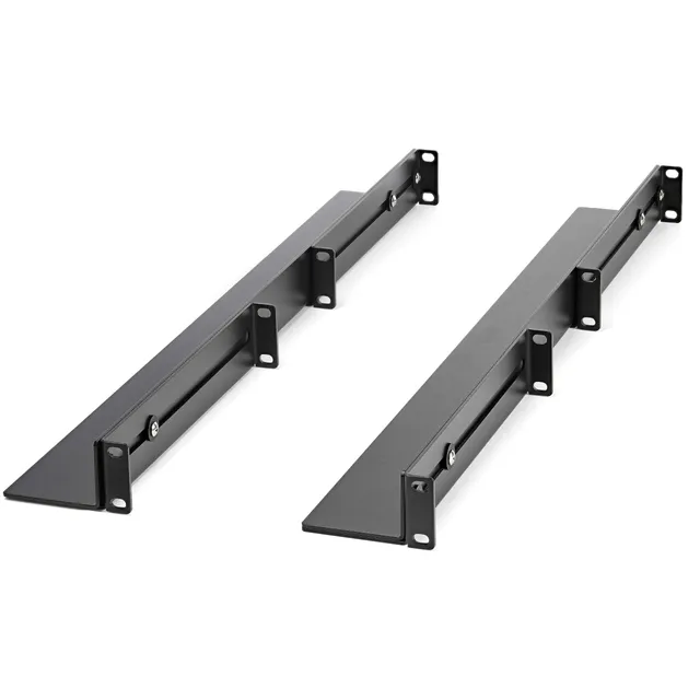 startech-com-unirails1ub-rails-rack-1u-4-montants-19-61-91-4-cm-90-kg image 1