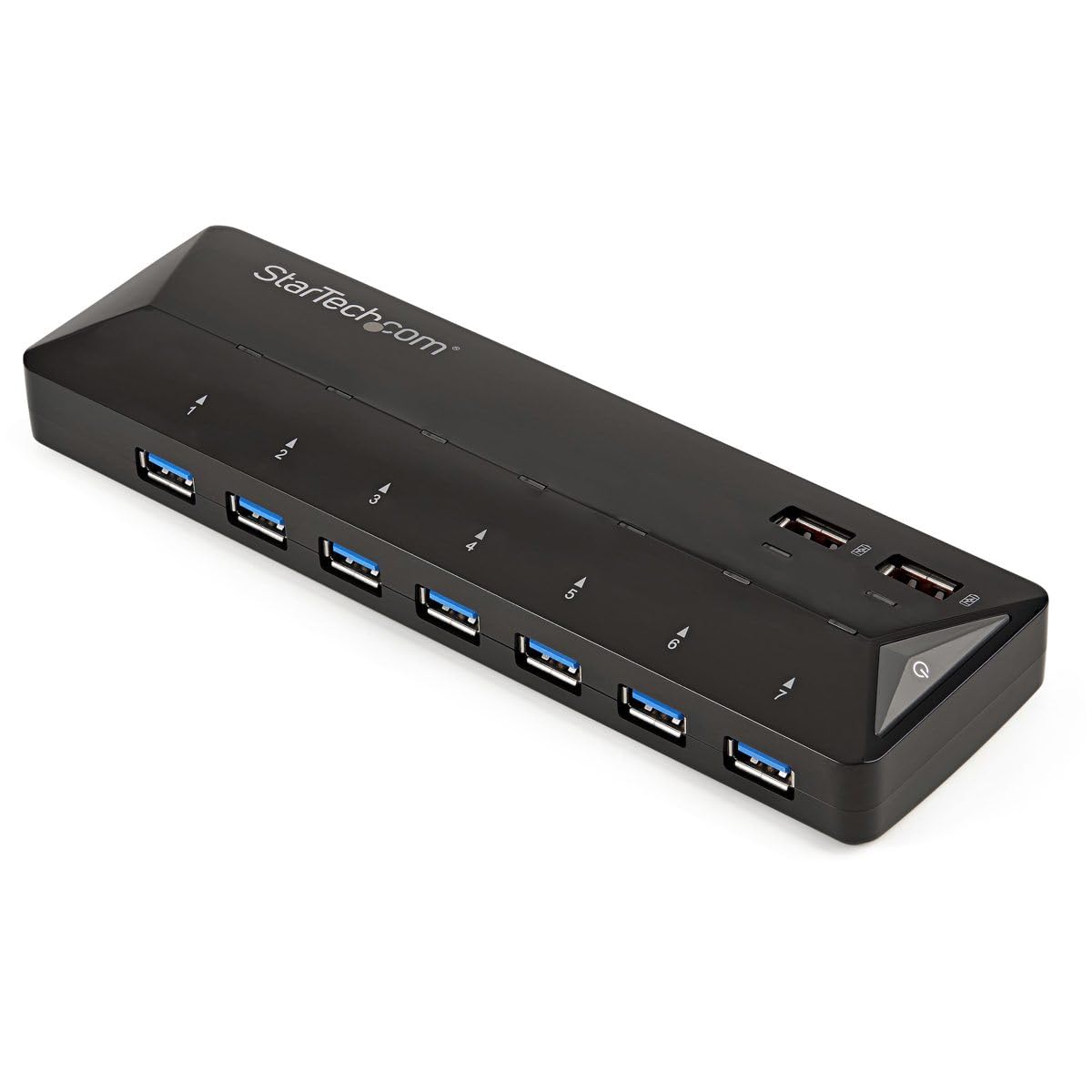 startech-com-hub-usb-a-10-ports-5gbps-st103008u2c-2-ports-charge-rapide image 8