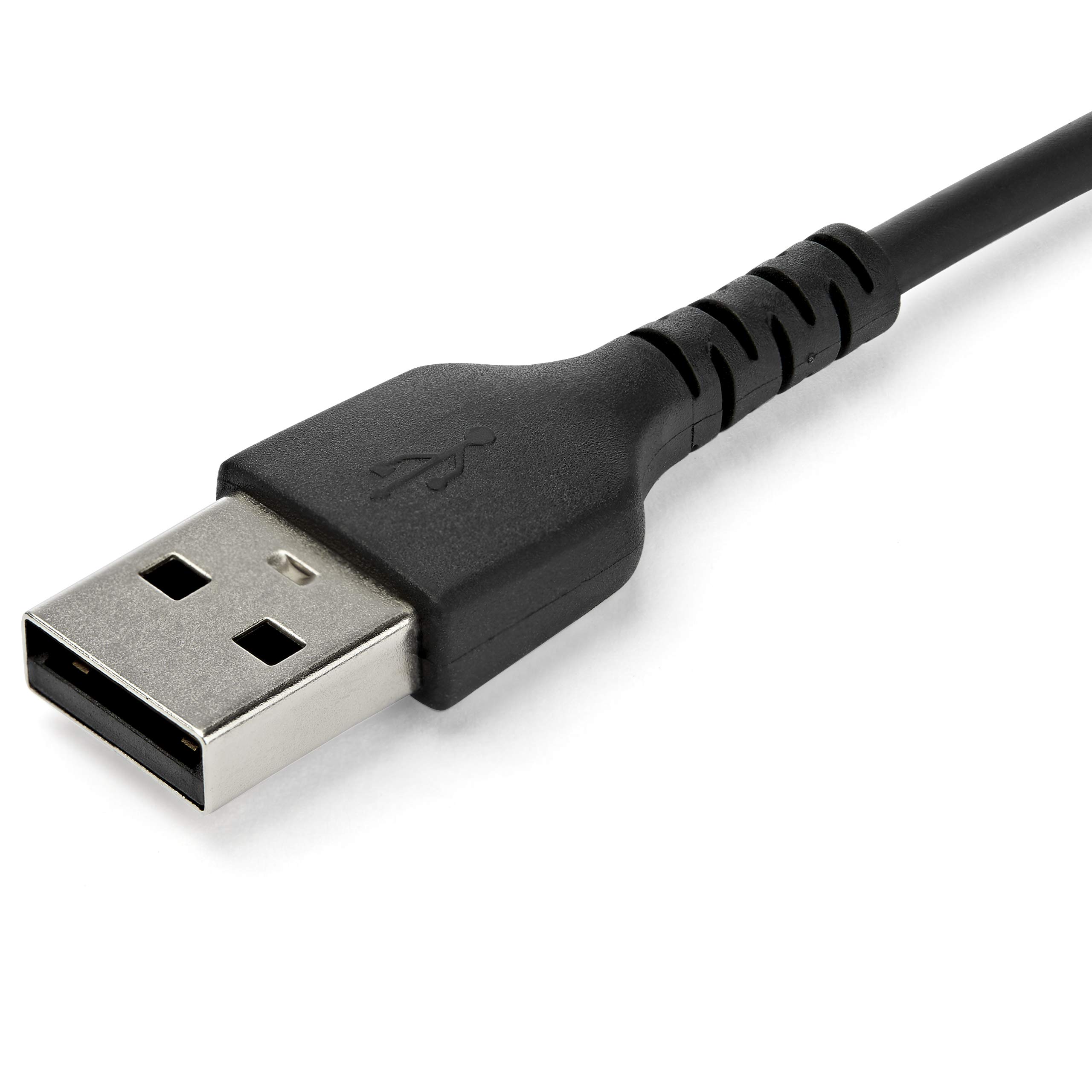 startech-com-c-ble-usb-a-vers-usb-c-2m-charge-3a-sync-usb-2-0-robuste-noir image 3
