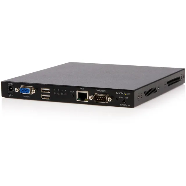 startech-com-kvm-vga-usb-sur-ip-4-ports-avec-support-virtuel-sv441dusbi-acc-s-di image 1