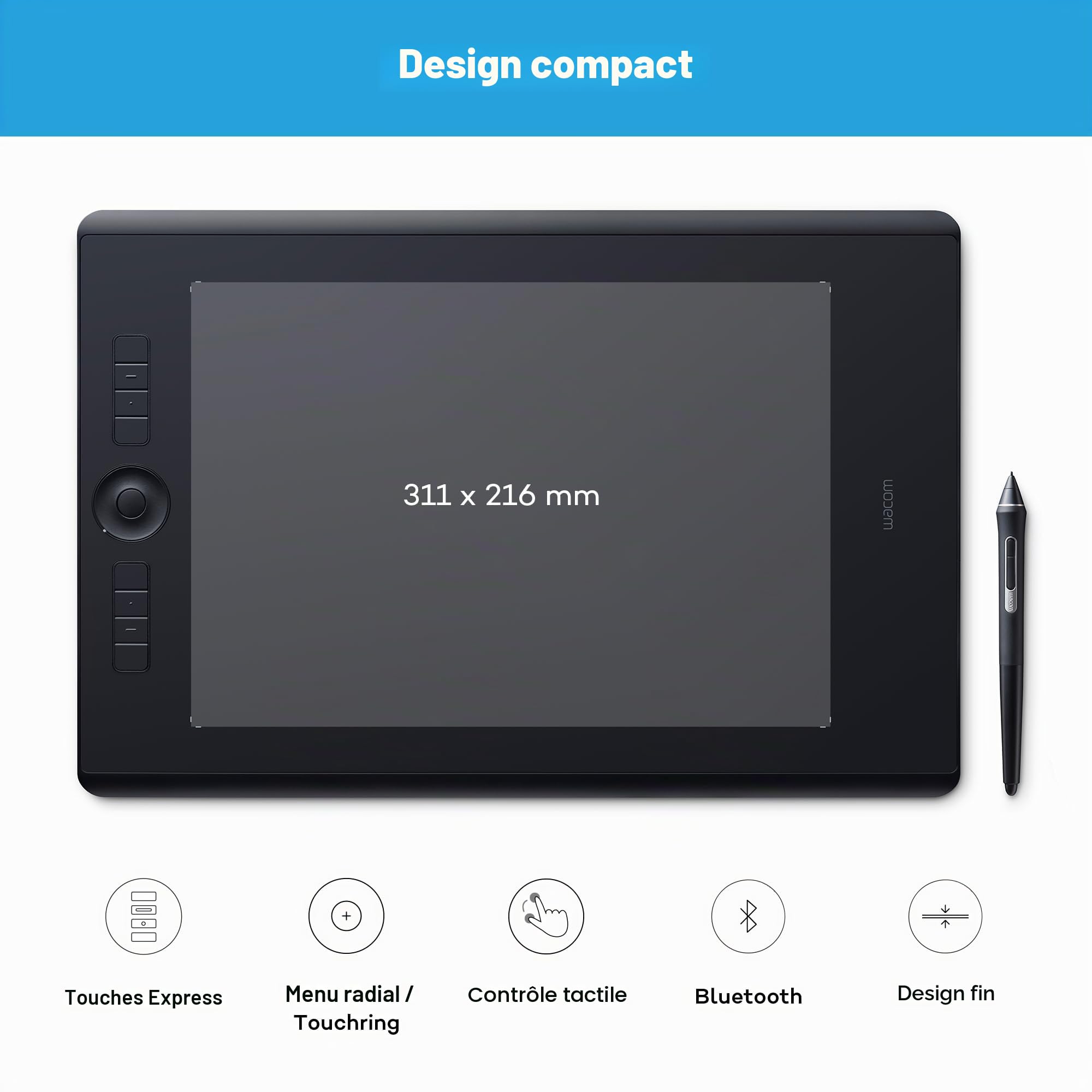 wacom-intuos-pro-l-tablette-graphique-stylet-noir image 6