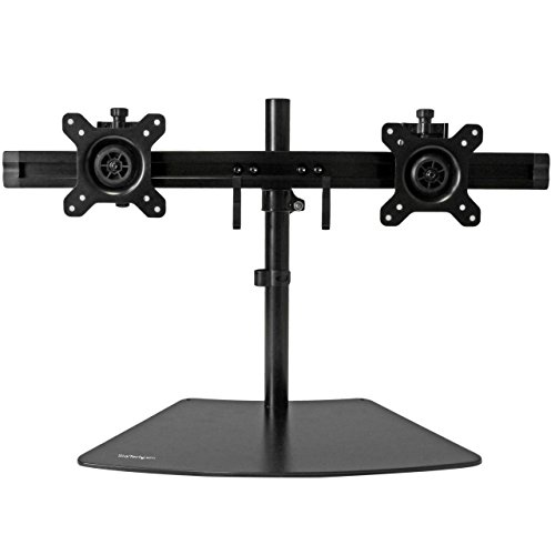startech-com-support-2-crans-12-24-vesa-noir-base-autoportante-armbarduo image 8