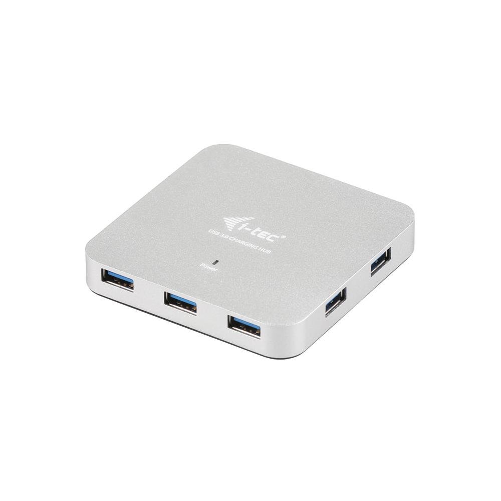 i-tec-solomon-hub-usb-3-0-aliment-7-ports-5-gb-s-avec-alimentation-externe image 1