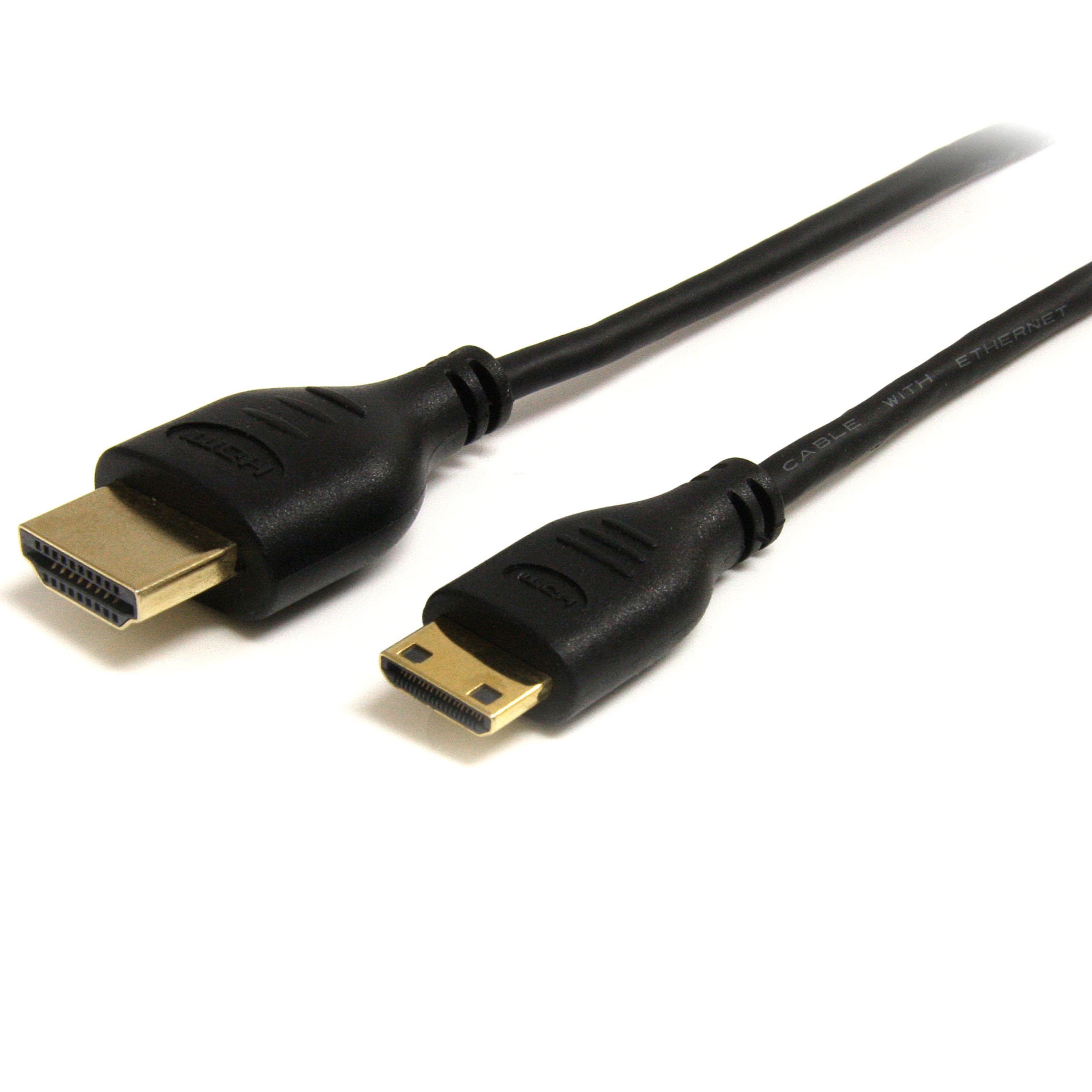 startech-com-hdmiacmm1-c-ble-hdmi-vers-hdmi-mini-0-3-m-m-m image 6
