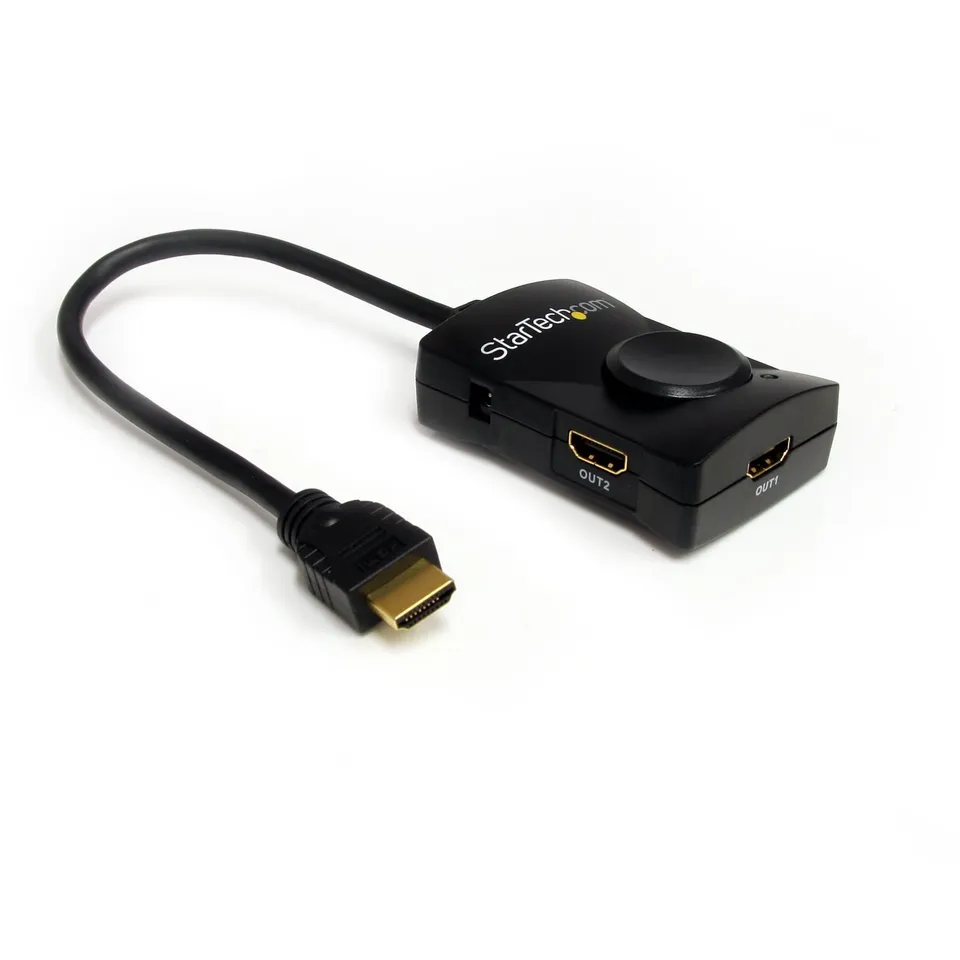 startech-com-st122hdmile-r-partiteur-vid-o-hdmi-2-ports-avec-audio image 1