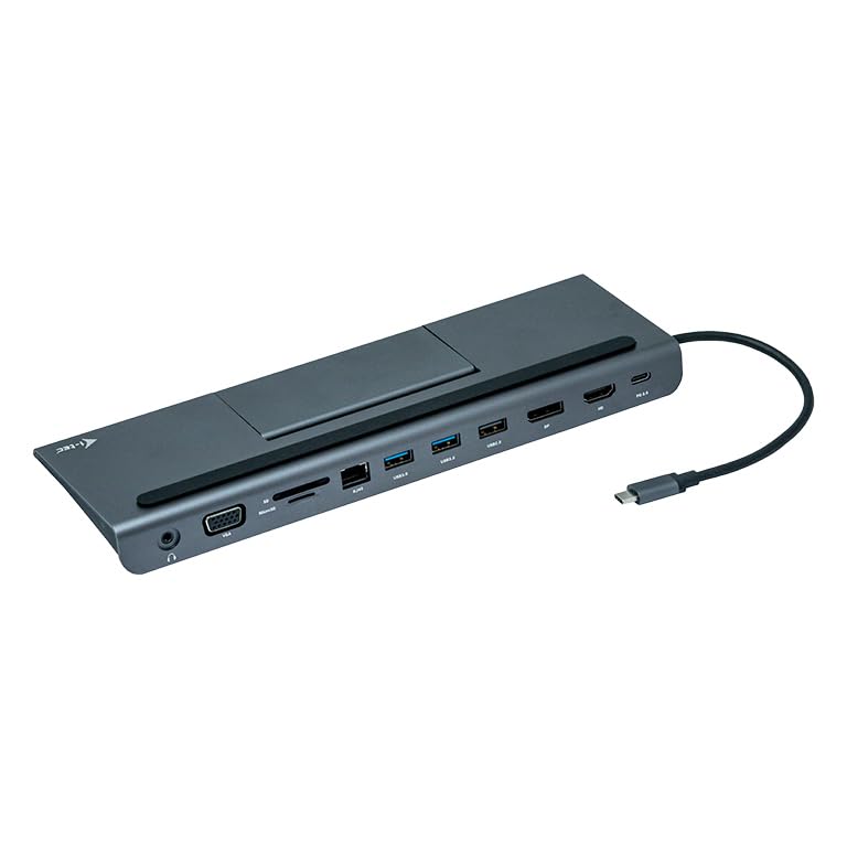 i-tec-c31flatdockpdplus-station-d-accueil-usb-c-m-tal-4k-hdmi-vga-displayport-85 image 8