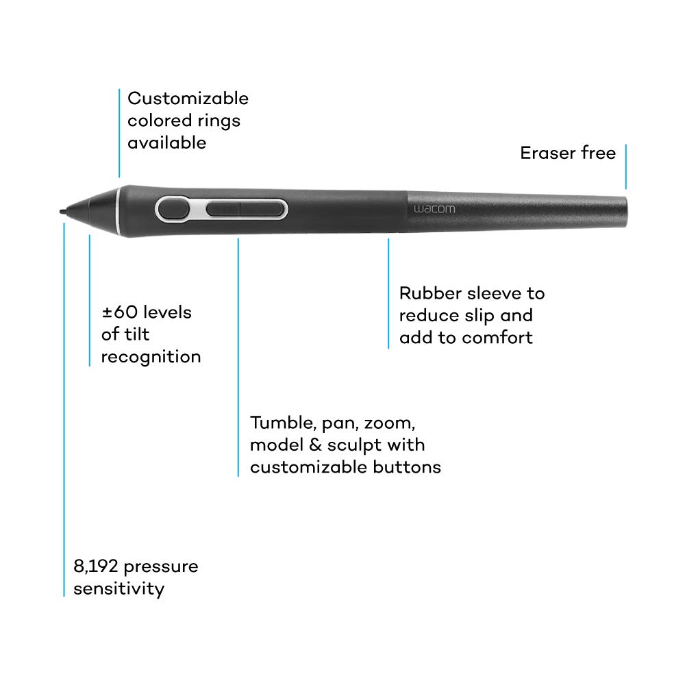 wacom-pro-pen-3d-stylet-8192-niveaux-3-boutons image 3