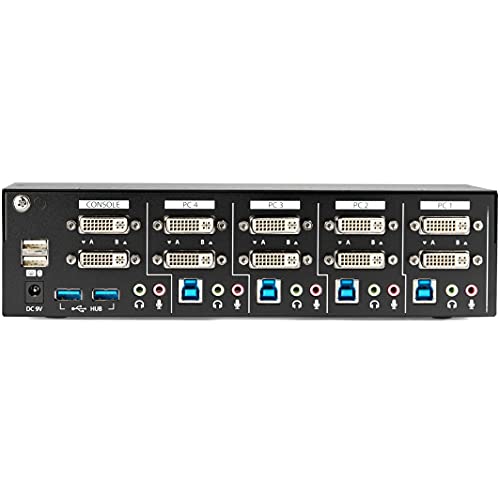 startech-com-sv431dd2du3a-switch-kvm-dvi-double-cran-4-ports-usb-3-0-audio image 8