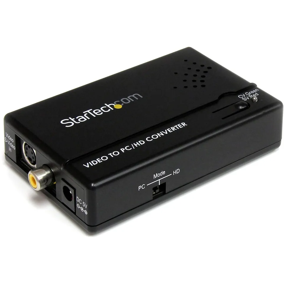 startech-com-vid2vgatv2-convertisseur-composite-et-s-vid-o-vers-vga-noir image 1