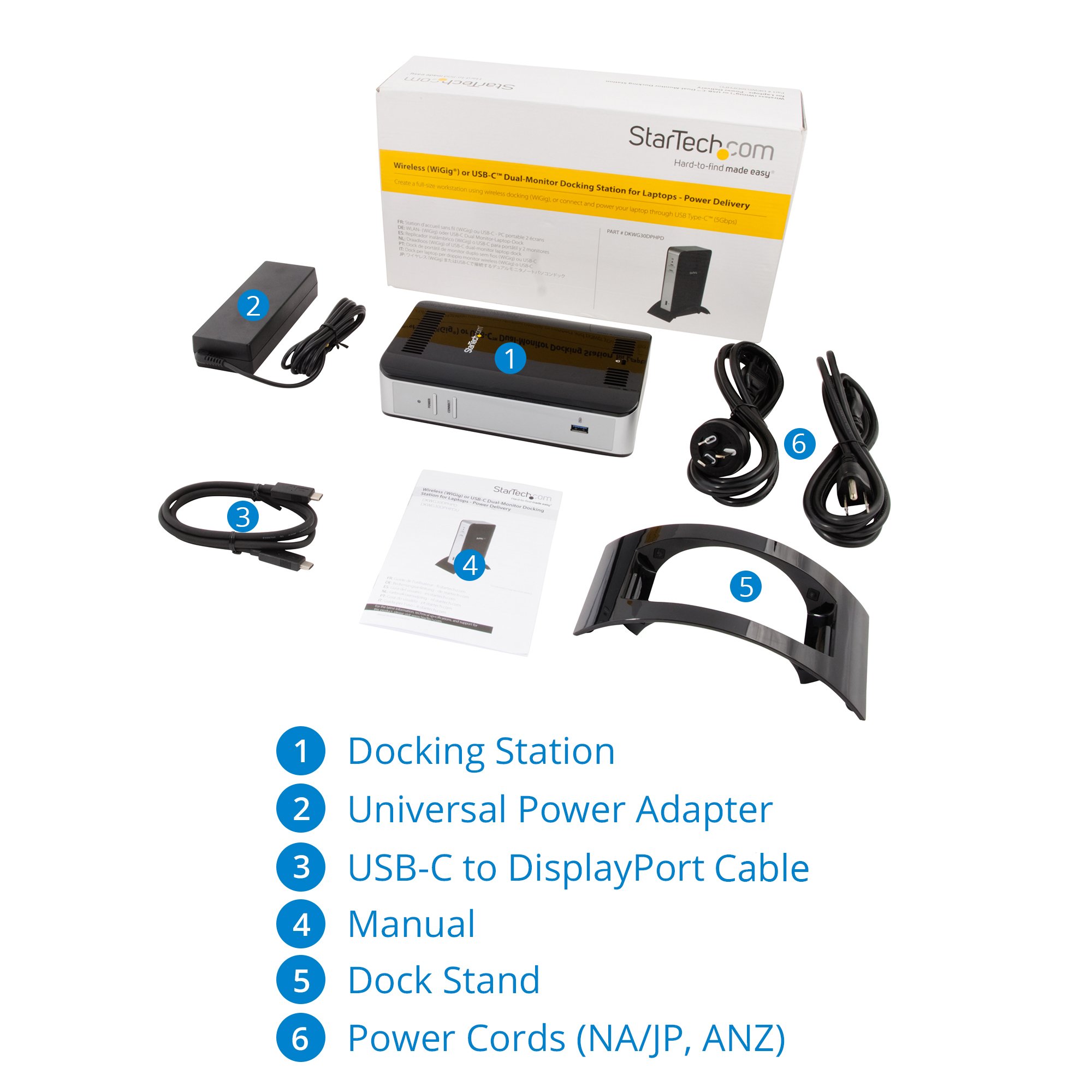 startech-com-dkwg30dphpdu-station-d-accueil-wigig-usb-c-double-affichage-avec-po image 7