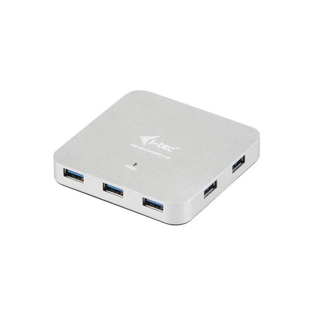 i-tec-solomon-hub-usb-3-0-aliment-7-ports-5-gb-s-avec-alimentation-externe image 1