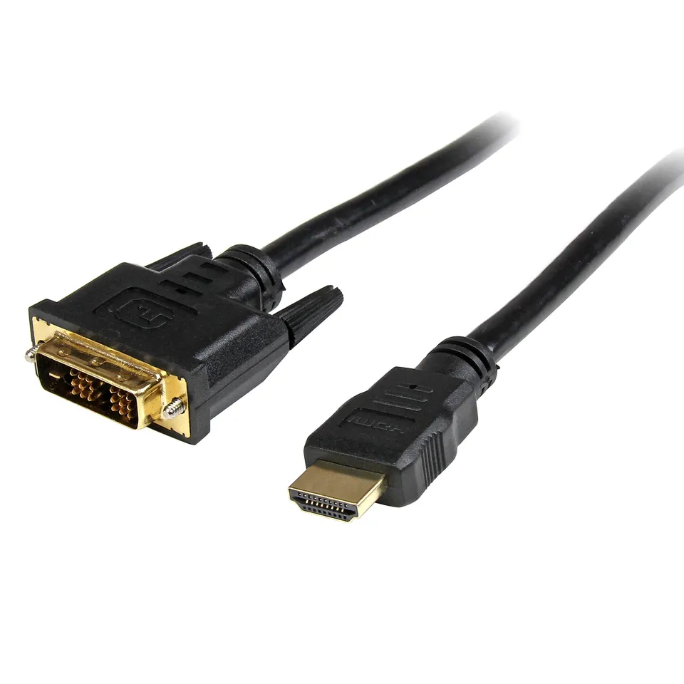 startech-com-c-ble-hdmi-vers-dvi-d-50cm-hddvimm50cm-m-m-noir image 1
