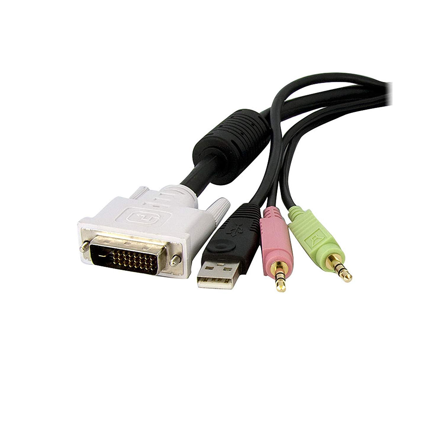 startech-com-dvid4n1usb15-c-ble-kvm-dvi-d-dual-link-usb-4-6-m-4-en-1 image 2