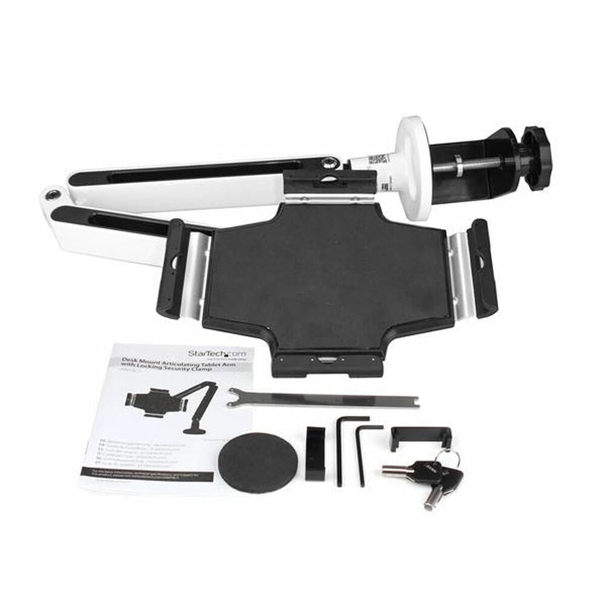 startech-com-support-bureau-tablette-articul-9-11-armtbltiw-acier-verrouillable image 4