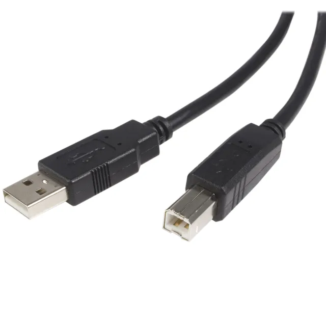 startech-com-c-ble-usb-2-0-usb-a-vers-usb-b-m-m-1-8-m-noir-usb2hab6 image 1