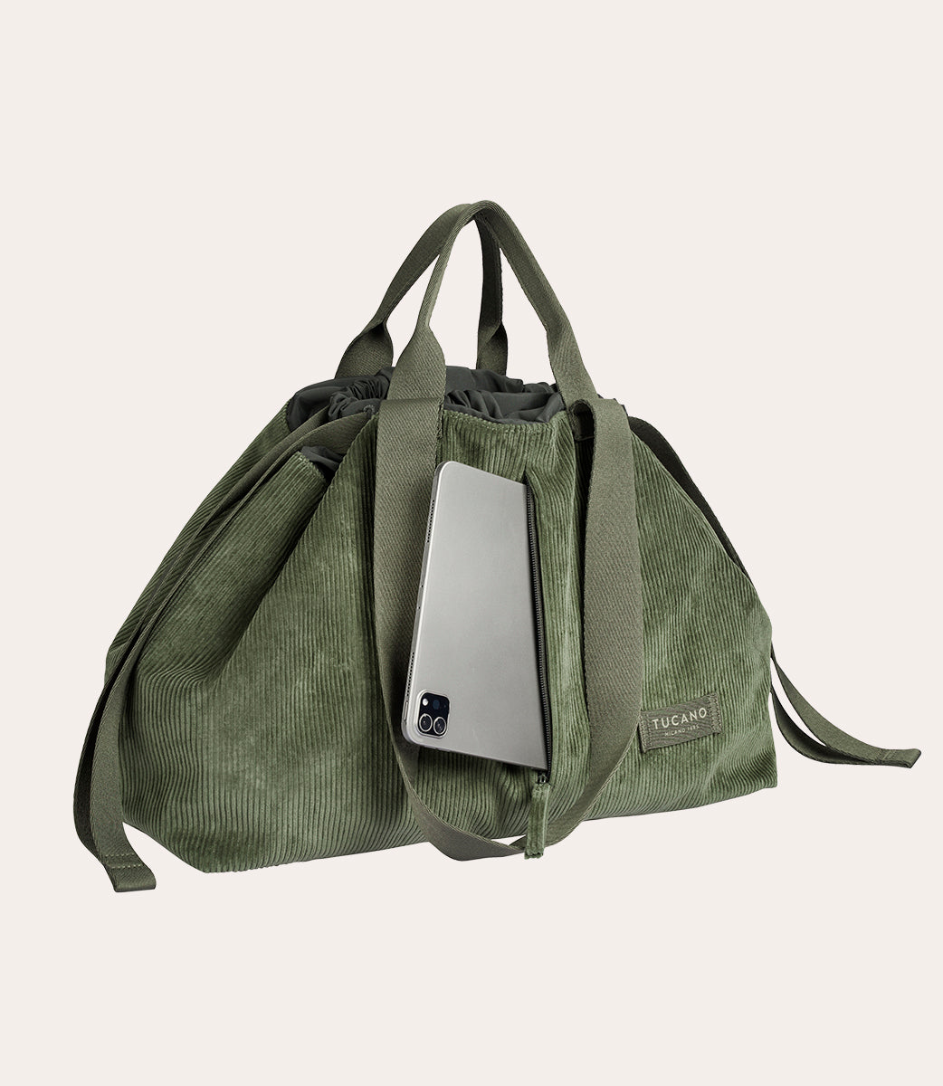 tucano-carry-corduroy-medium-sac-shopper-velours image 6