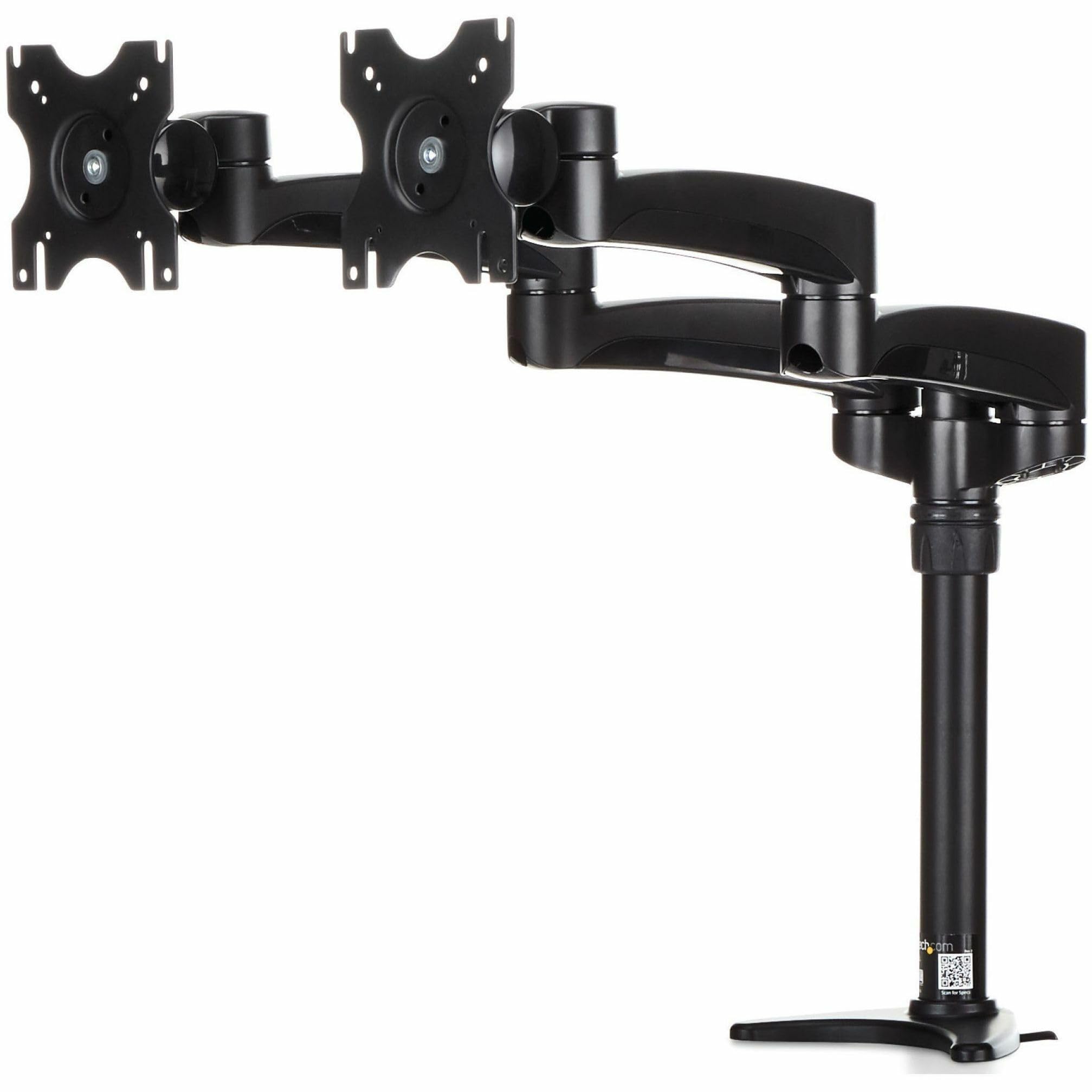startech-com-armdual-support-bureau-double-bras-articul-2-crans-24-noir image 8