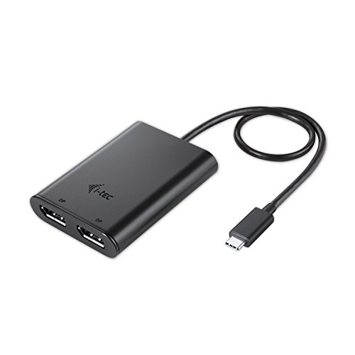 i-tec-adaptateur-usb-c-vers-2x-displayport-4k-30hz-c-ble-30-cm image 8