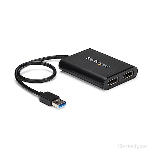 startech-adaptateur-usb-3-0-vers-double-displayport-4k-60hz-usb32dp24k60 image 7