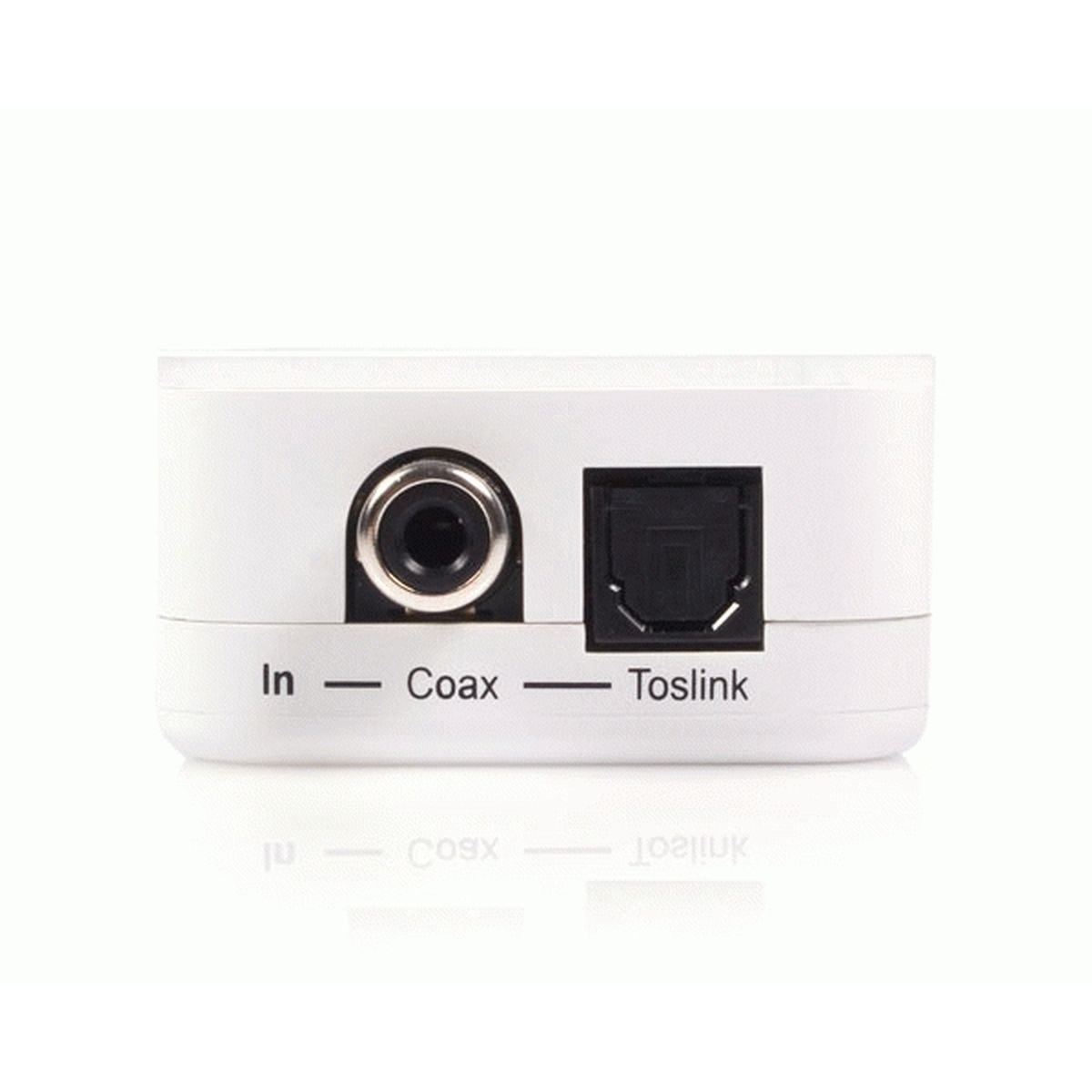 startech-com-spdifcoaxtos-convertisseur-audio-coaxial-vers-toslink-blanc image 4