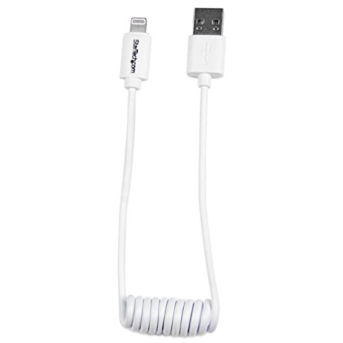 startech-com-c-ble-lightning-vers-usb-spiral-30-cm-blanc-m-m image 6
